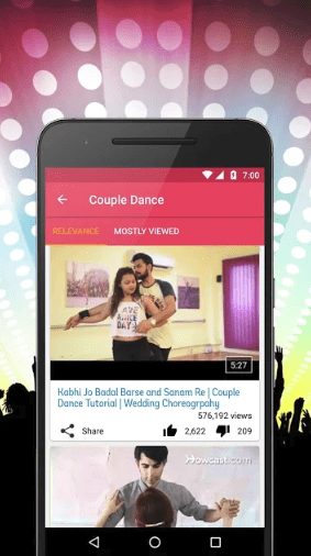 Dance Steps Videos app