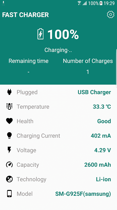 Fast Charging(Speed up)