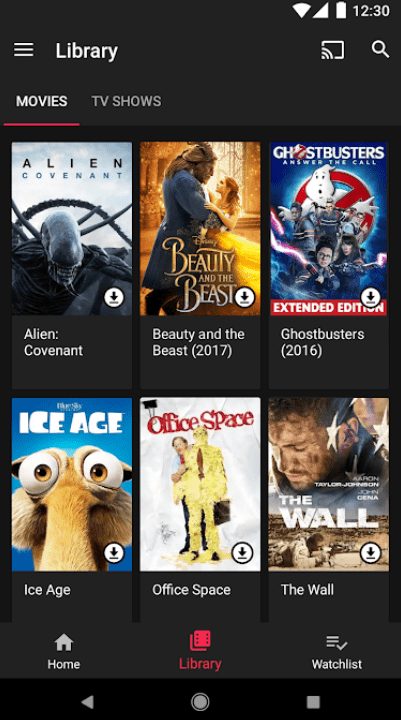 Google Play Movies & TV app