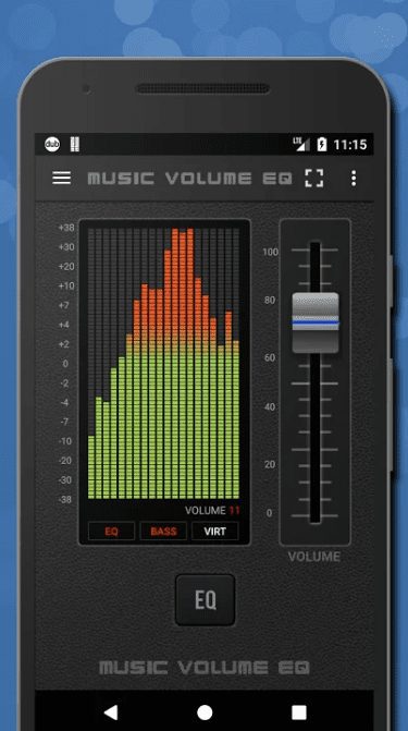 Music Volume EQ app
