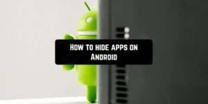 How to hide apps on Android