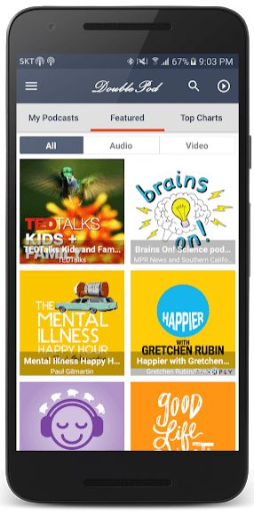 DoublePod Podcasts app