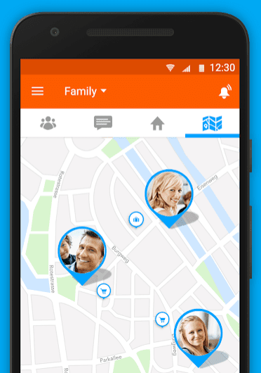 Family Locator & Safety app