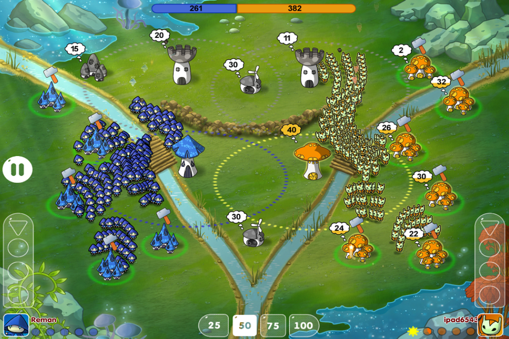 Mushroom Wars app