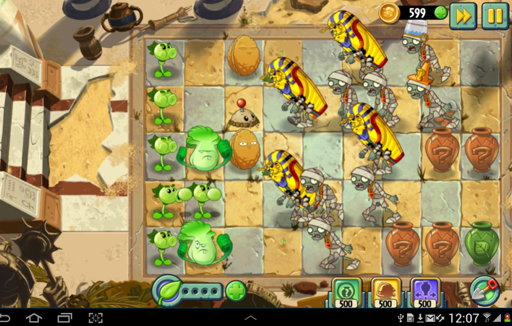 Plants vs Zombies 2 app