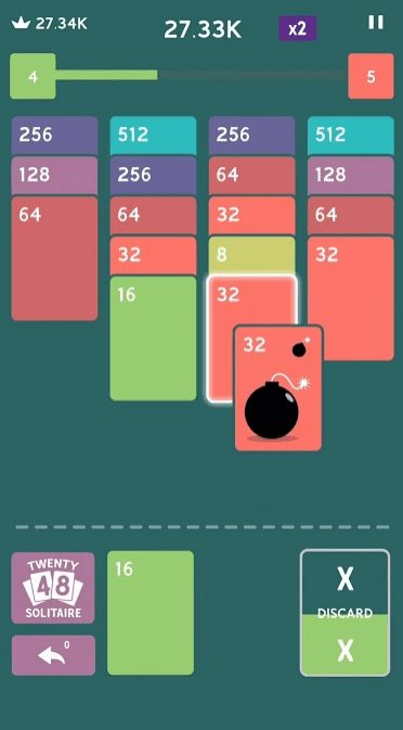 Twenty48 Solitaire app review