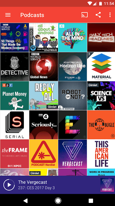 pocket casts app