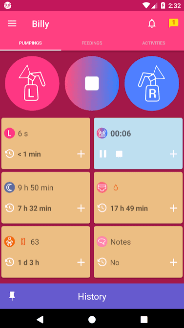 Breastfeeding Newborn tracker app review