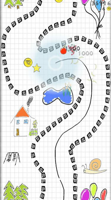 Scribble Racer app