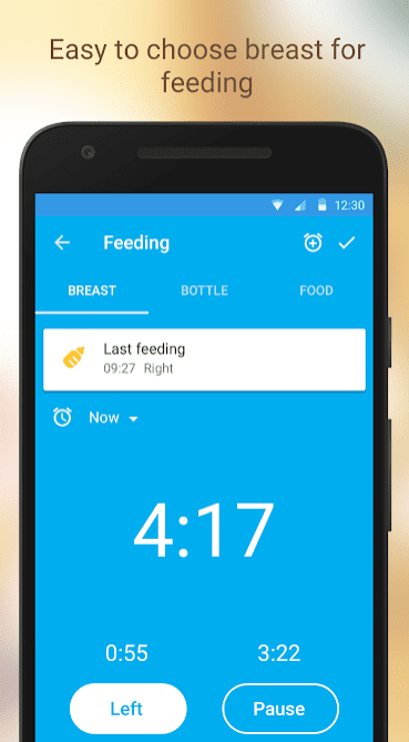 Breastfeeding Tracker for Newborn app