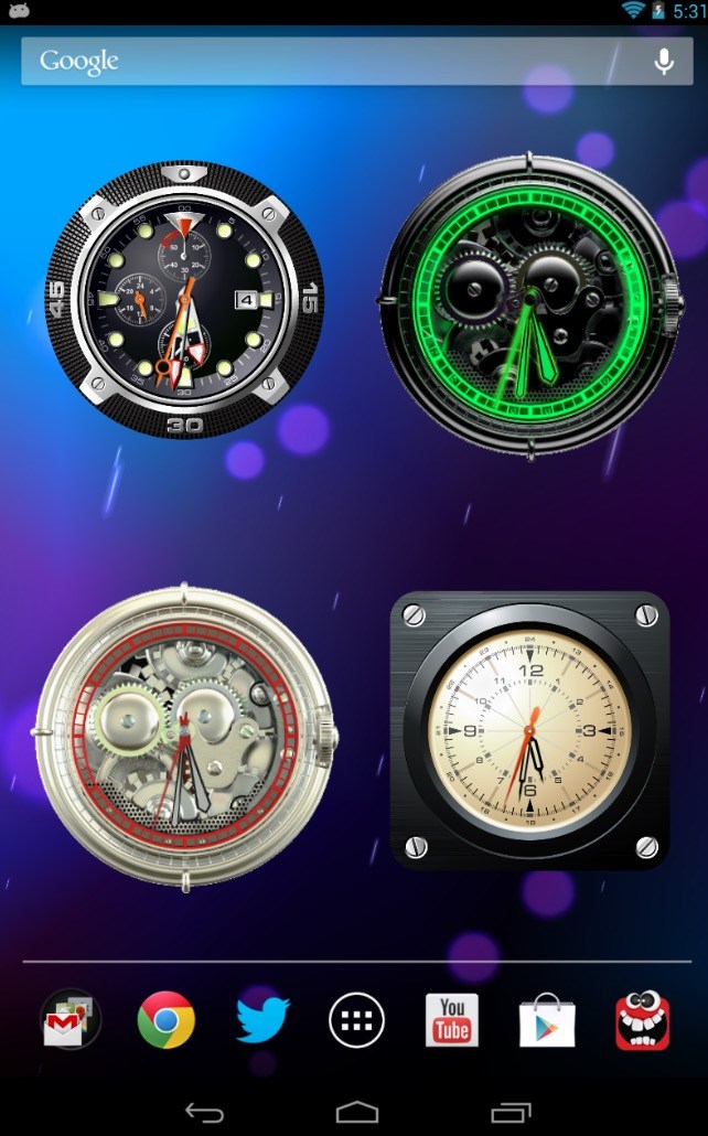7 Best Clock Widget With Seconds For Android Android Apps For Me 