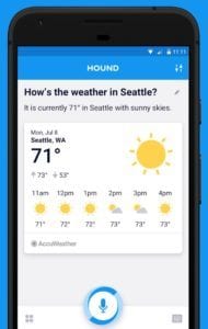HOUND Voice Search & Mobile Assistant app