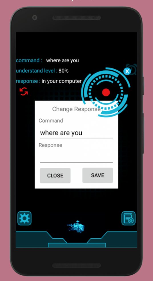 Jarvis artificial intelligent app