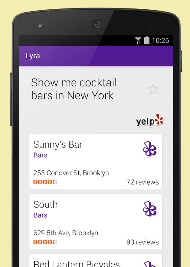 Lyra Virtual Assistant app