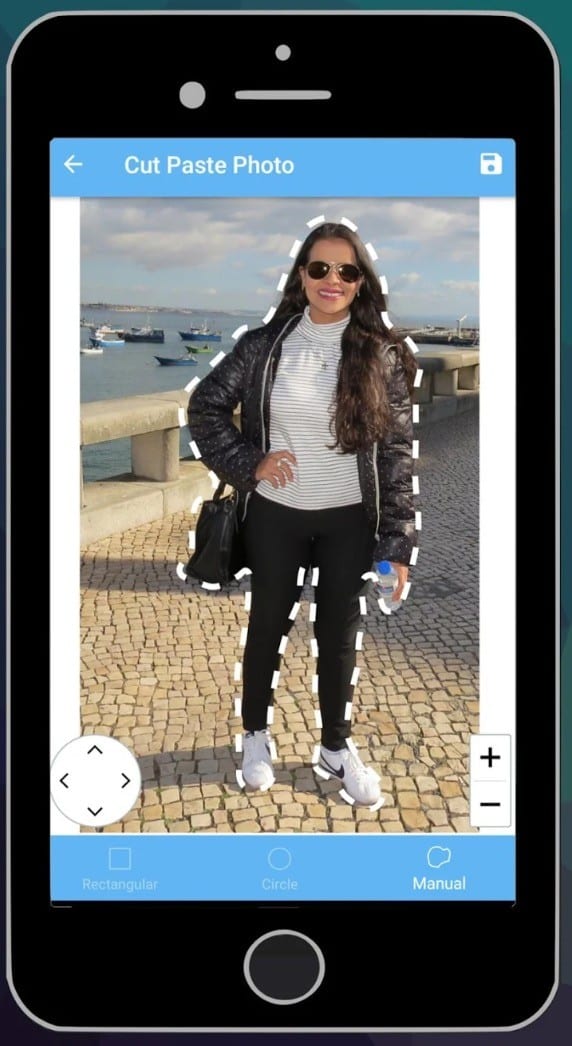 Cut and Paste photos app