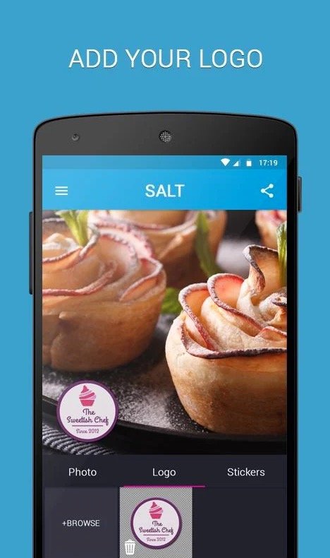 SALT - Watermark, resize & add text to photos app review