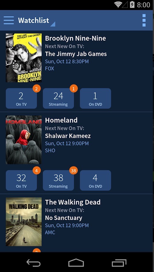 TV Guide app