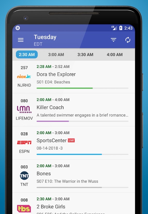 7 Best TV guide apps for Android | Android apps for me ...