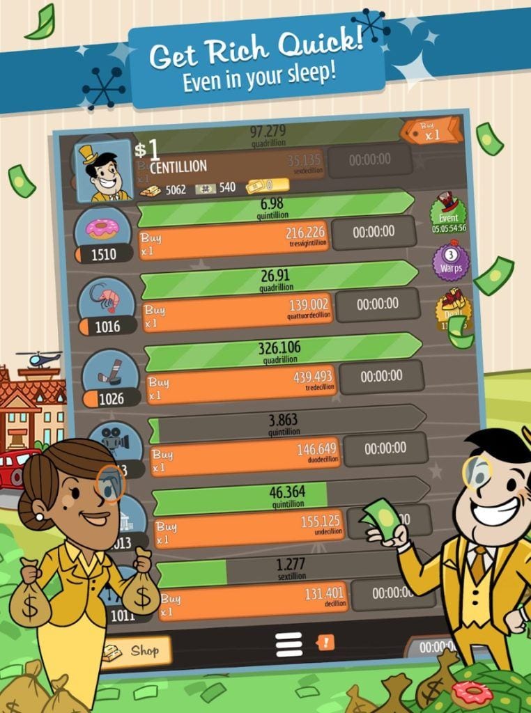 AdVenture Capitalist app