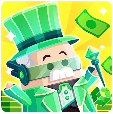 Money Clicker Game & Business Adventure logo