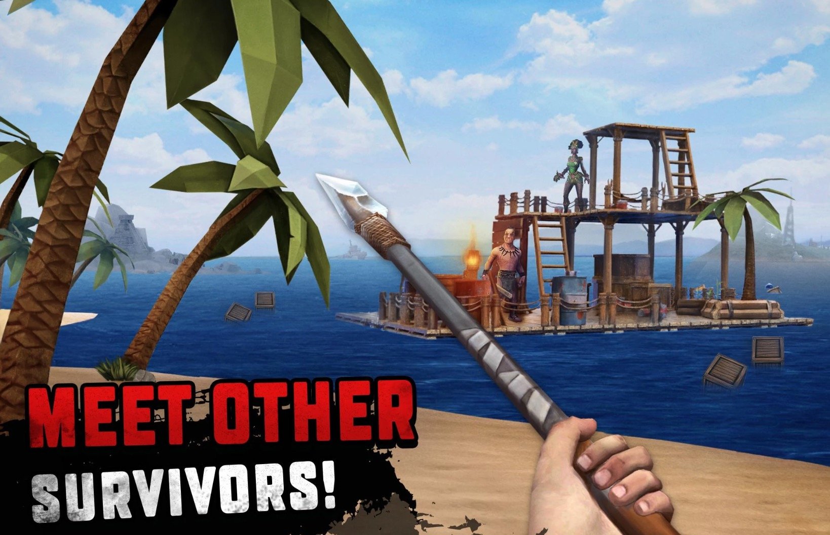 Survival on Raft app