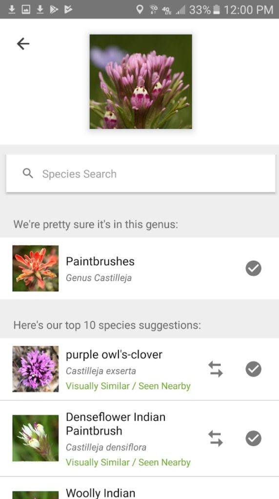 iNaturalist app