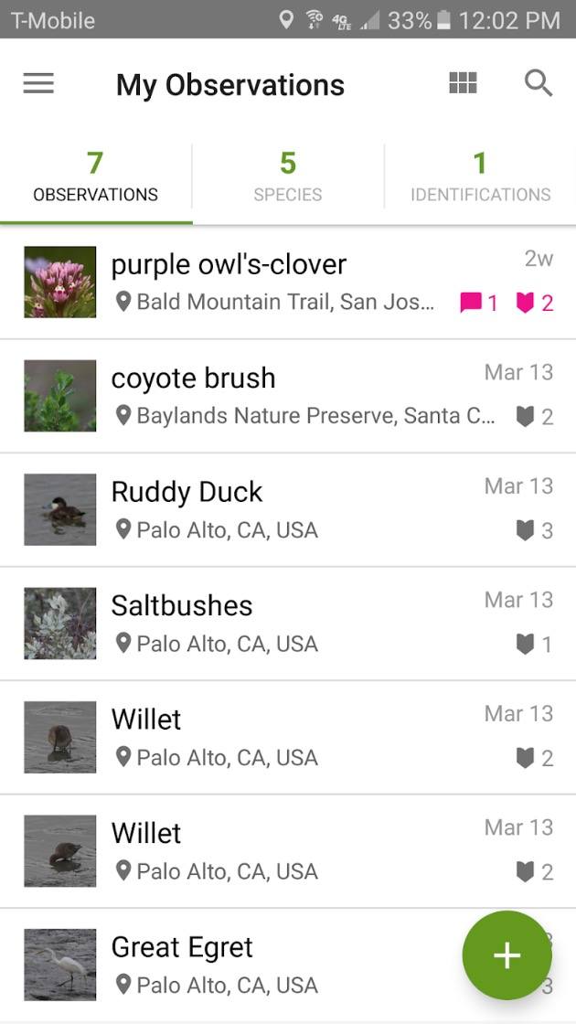 iNaturalist review