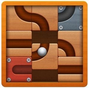Roll the Ball® - slide puzzle logo