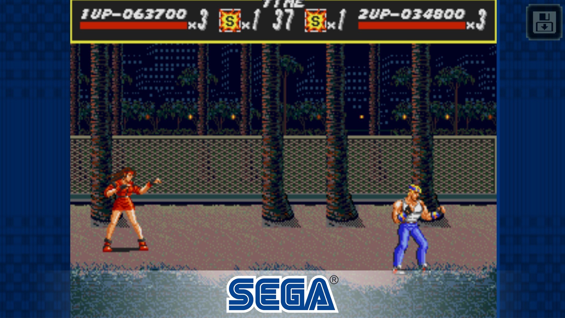 Streets of Rage Classic app