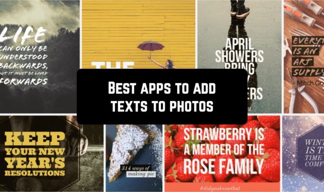 11 Best Apps to Add Texts to Photos for Android