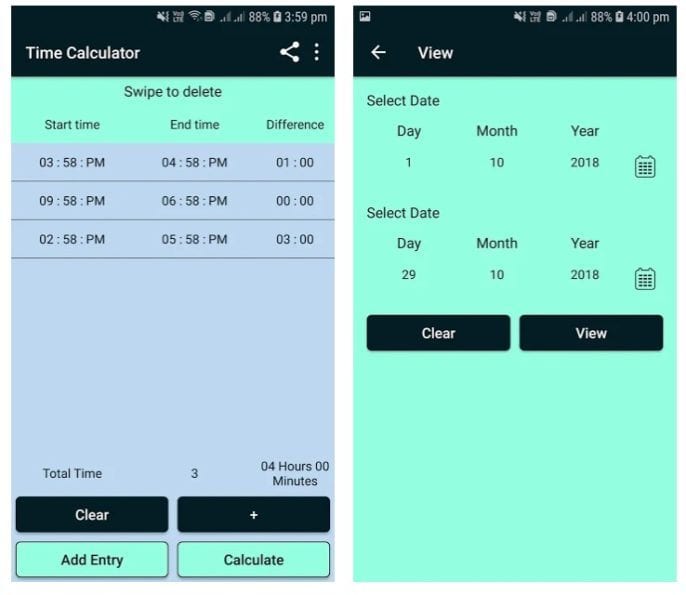11 Best time calculator apps for Android Androidappsforme find and