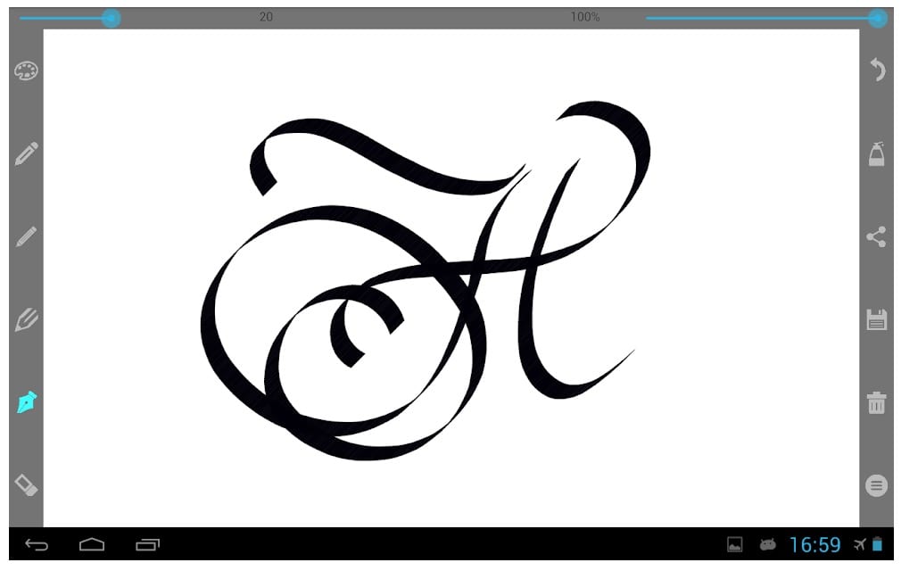 Calligrapher app