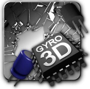 Cracked Screen Gyro 3D Parallax Wallpaper HD logo