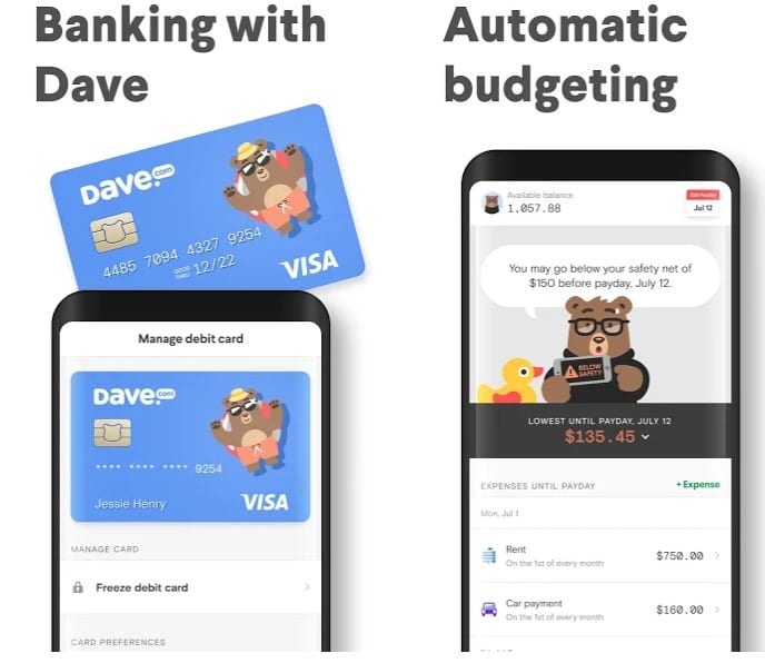 Dave - Banking For Humans