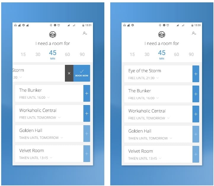 Joan - Meeting room booking system