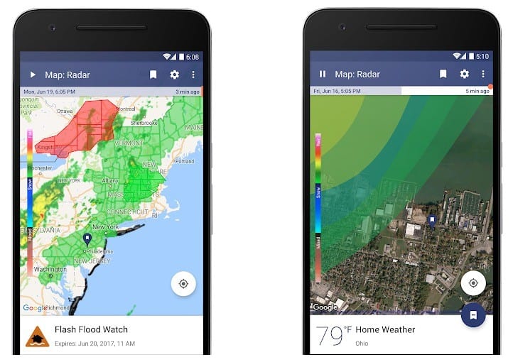 NOAA Weather Radar Live & Alerts