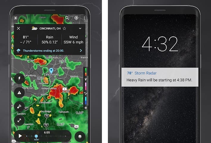 Storm Radar app