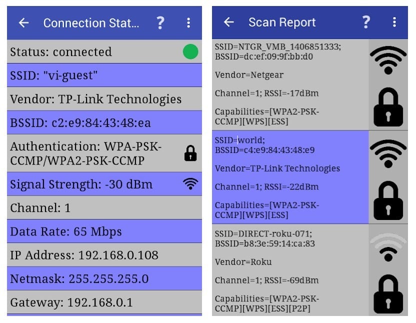 WiFi Expert app