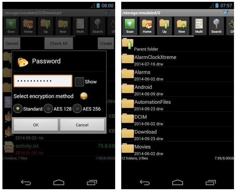 AndroZip™ Free File Manager app