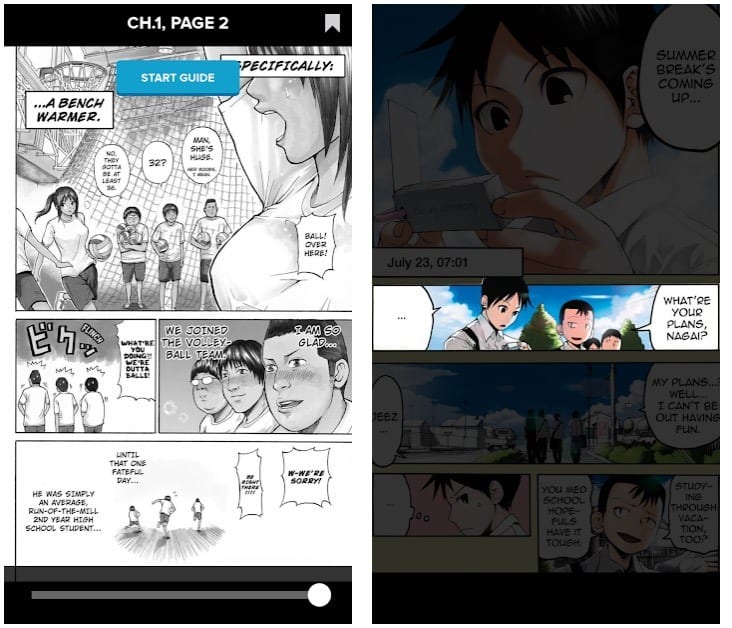 Crunchyroll Manga app