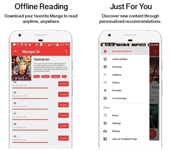 Manga Life app