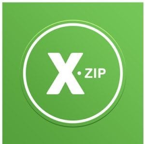 XZip - zip unzip unrar utility logo