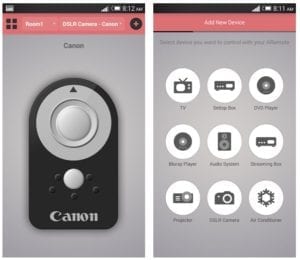 ASmart Remote IR app