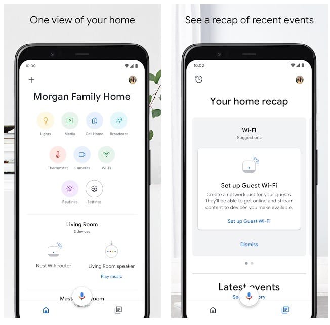 Google Home app