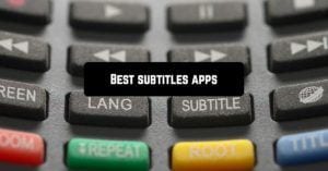 Best subtitles apps
