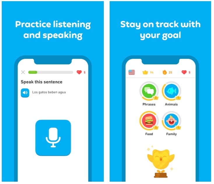 Duolingo app