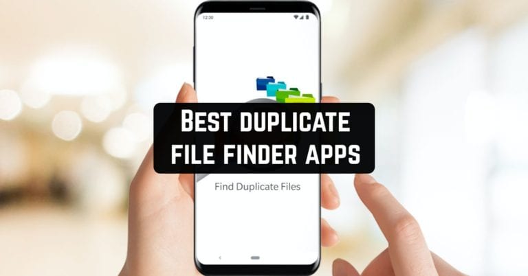 Best duplicate file finder apps