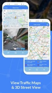 GPS, Maps, Navigate, Traffic & Area Calculating screen 2