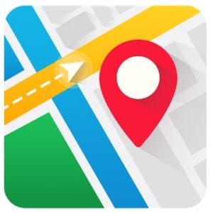 Real-time GPS, Maps, Routes, Direction and Traffic logo