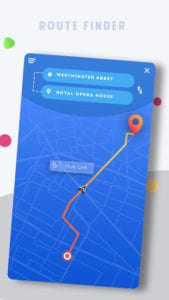 Real-time GPS, Maps, Routes, Direction and Traffic screen 2